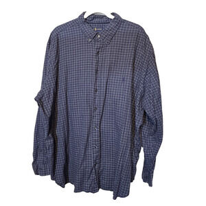 Polo Ralph Lauren Men’s‎ Blue Plaid Longsleeve Shirt Size 2XB